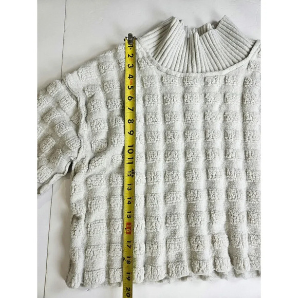 Free People We The Free Sweater Soul Searcher Mock Neck Medium - Picture 2 of 6